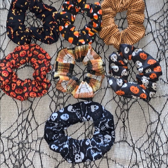 Fall / Halloween Scrunchie Set - Picture 3 of 3